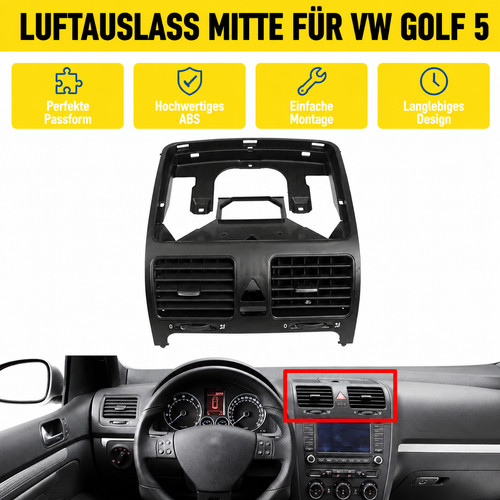 Für golf jetta mk5 09 - vw, 05-09