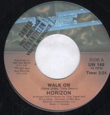 Horizon (Canadian Group) Walk On 7" Vinyl Kanada Unidisc 1981 B/w Landschaften