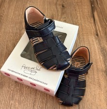 Kindersandalen Größe 23, Dunkelblau, Anna & Paul