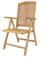Teak hochlehner ergo stabil - hochlehner,