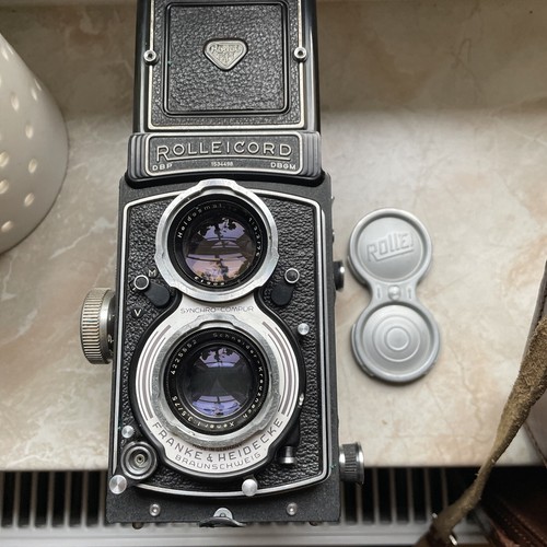 Rolleicord camera xenar 75mm - rolleicord,