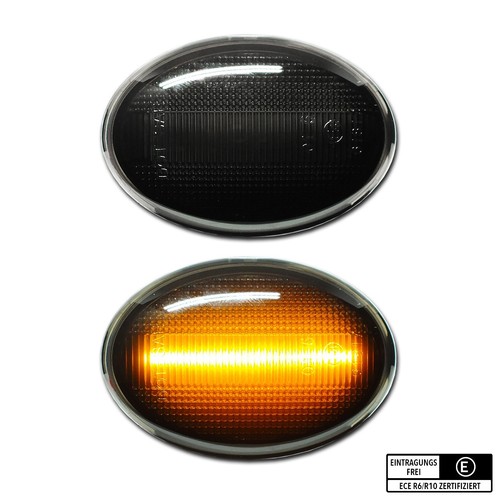 Schwarze led seitenblinker - schwarze,