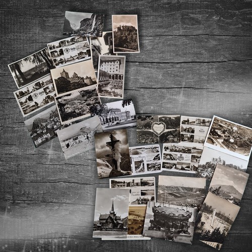 26x alte ansichtskarten set - ansichtskarten,