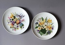2 Porzellan Wandteller -