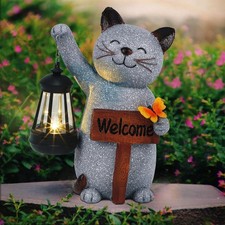Katze gartenfiguren für - gartenfiguren,