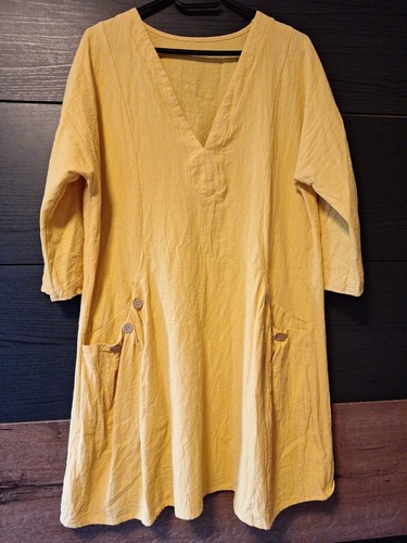 Damen kleid senfgelb - damen,