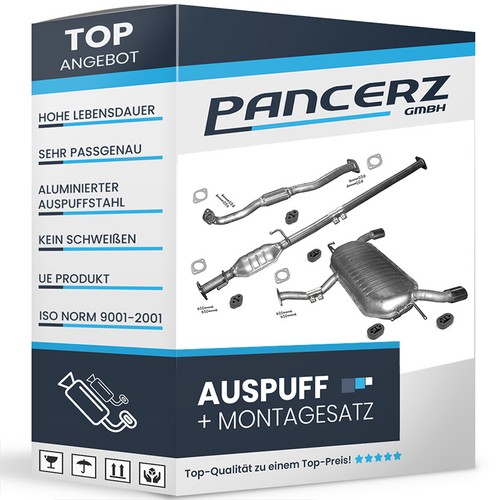 Auspuff für kia sportage - auspuff,