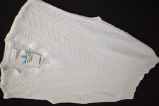 Adidas Pullunder Sweatshirt Knit Sweater Strick Vintage 80s Austria 38 40 42 NEU
