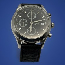 CHRIST Chronograph Armbanduhr ETA VALJOUX 7750 SAPHIRGLAS Automatik