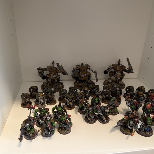 Warhammer 40k orkarmee bemalt - 40k,