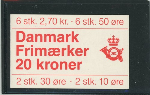 Dänemark markenheft - dänemark,