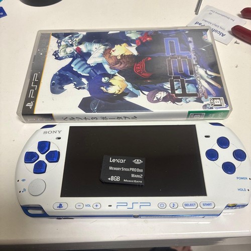 Sony psp 3000 weiß blau - sony, psp-3000