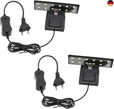GERUI 2 stück Aquarien Led