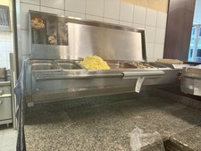 Kühlaufsatzvitrine 180cm Lang Edelstahl In Top Zustand