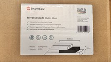 Terrassenpads Unterlegpads 90 x 60x 10 mm - 80 STÜCK - Gummipads