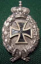 Nr.8 DEUTSCHES REICH BAYERN     FLIEGERABZEICHEN  mit EK   Siehe Bild