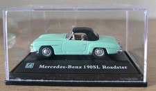 Hongwell 1:72 Mercedes-Benz 190SL Roadster Türkis Modellauto Sammelmodell