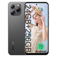 Blackview A96 Smartphone 24GB+256GB 6.5" 120Hz Android 13 Handy NFC 48MP+16MP