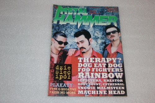Metal hammer 1995 theray - hammer, 9/1995