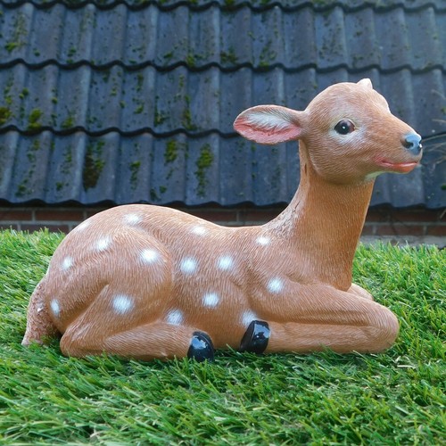 Gartenfigur reh kitz 14cm - reh,
