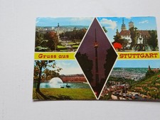 #1200-3 Ansichtskarte Postkarte Stuttgart Killesberg Neue Weinsteige Schloss