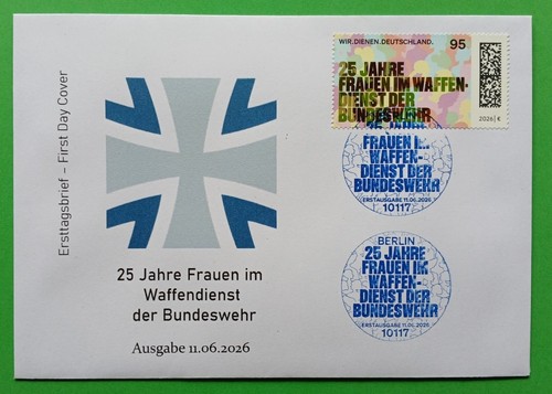 Bund 2026 fdc - 2026, minr.