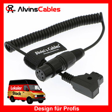 XLR 4 Pin Buchse auf D-Tap