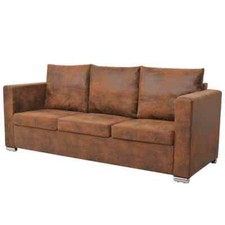 Sofa Sessel Loungesofa Polstersofa Couch Sofagarnitur Couchgarnitur 3 Größe
