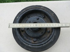 Räder mit Vollgummireifen  Stahlblech-Felge Transportrollen Rad Räder