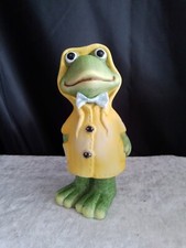 Deko-Figur/Frosch/Regenmantel/