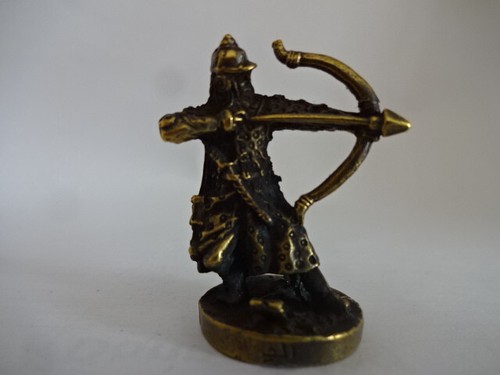 Metallfigur mongole - /, /