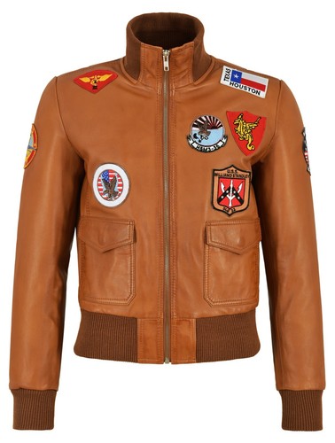 Damen top gun bomber - gun, jacke