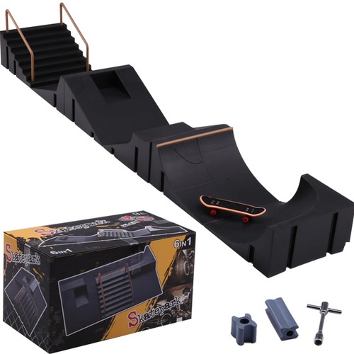 Fingerboard skatepark set - fingerboard, mit