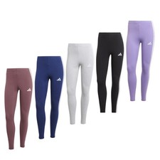 adidas Leggings 3 Streifen Tight Sporthose Gymnastikhose Frauen Damen Baumwolle