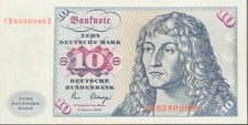 Deutschland Banknote 10DM P31d