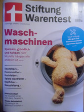 Stiftung Warentest - 11 / 2025 - Waschmaschinen u.a.