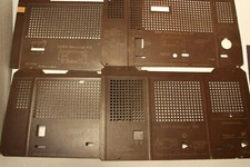 Röhrenradio-Ersatzteile """RÜCKWAND SABA"""  18St.