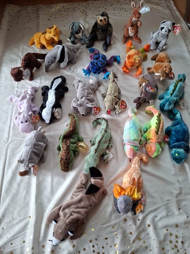 Beanie babys sammlung - beanie,