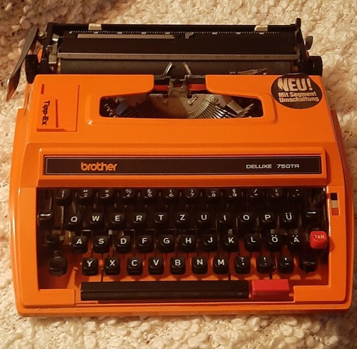 Schreibmaschine brother deluxe - schreibmaschine,
