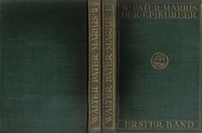 2 antik Bände Walter Pater -