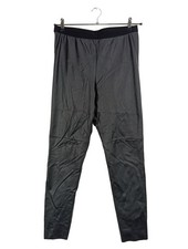 SET Kunstlederhose Damen Hose Gr. DE 42 schwarz Glanz-Optik