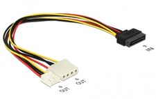 S-ATA SATA Stromadapter SATA Strom Stecker an 1x 4pol Molex 1x 4pol FDD Strom