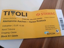 Alte eintrittskarte tsv - alte,