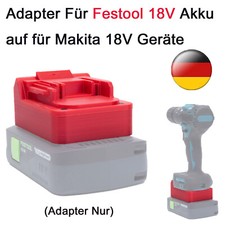 Adapter Für Festool 18V Akku auf für Makita 18V Kabellose Geräte -Konverter Nur