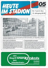 Programm 1982/83 Bayer 05