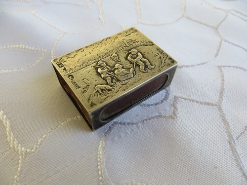 Streichholz etui aus 830 - streichholz,