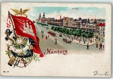 13107246 - 2000 St. Pauli Ortsansicht Strassenbahn Rettungsring Fahne Anker