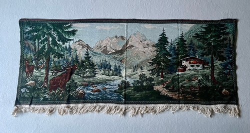 Nostalgie vintage gobelin - vintage,