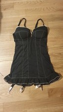 Push-up BH Spagetti top Unterhemd Nachtwäsche Dessous Babydoll H&M Gr.36 / 75B