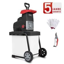 Scheppach 2IN1 Elektro Gartenhäcksler GS60 Häcksler Schredder 2800W Gartenschere